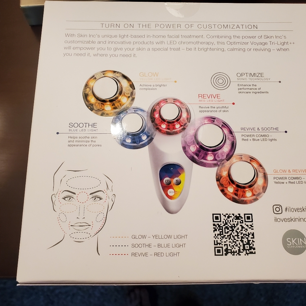 ❤Skin INC Optimizer Voyage Tri-Light 💚 - Picture 4 of 4
